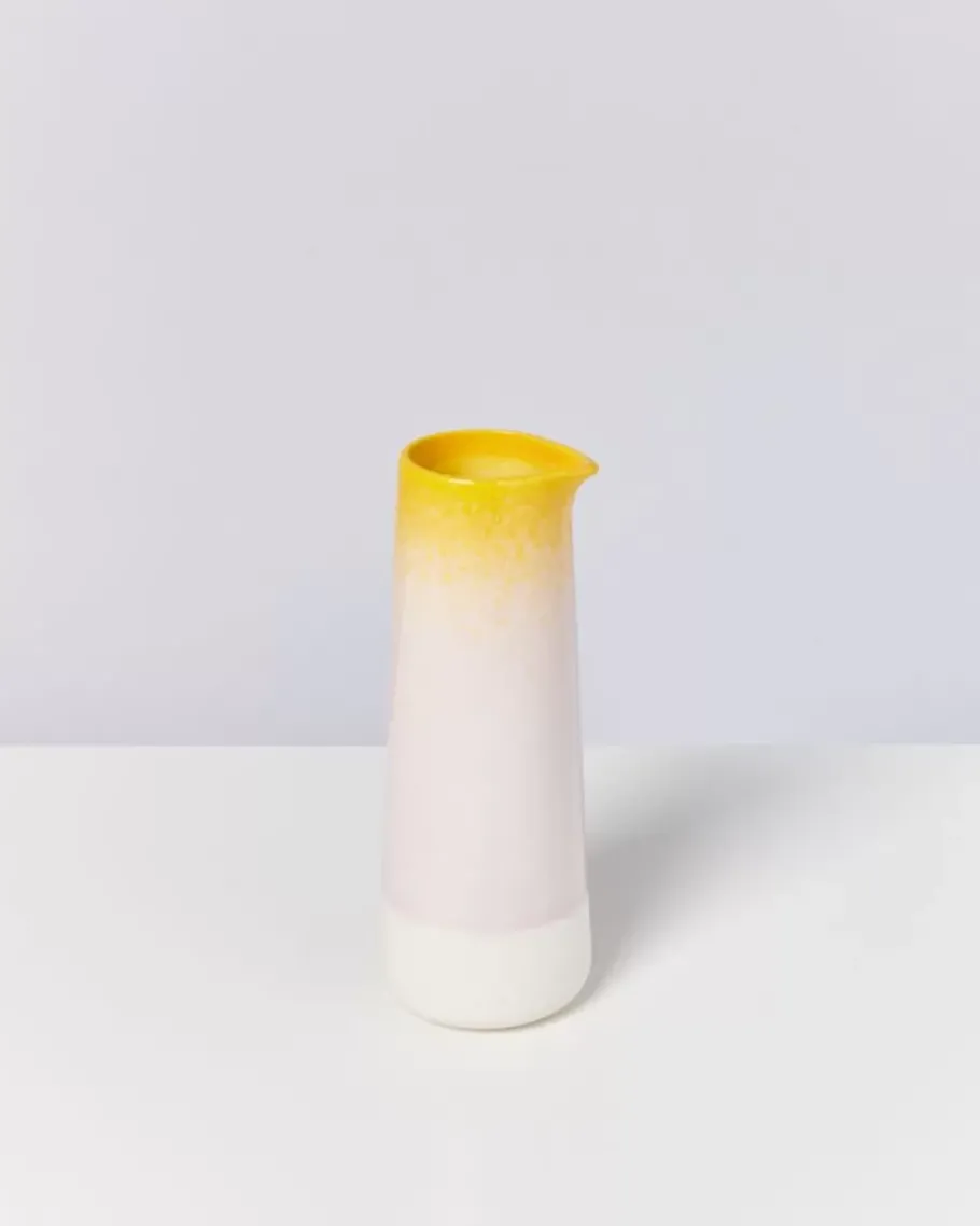 Cheap Pinguim Karaffe Gelb Rosa Gesprenkelt Karaffen