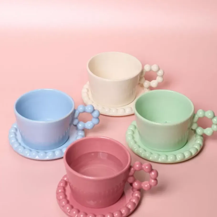 Online Seia Tasse Flor Rosa Kleine Tassen
