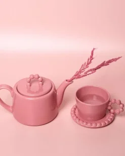 Store Seia Teekanne Flor Rosa Teekannen