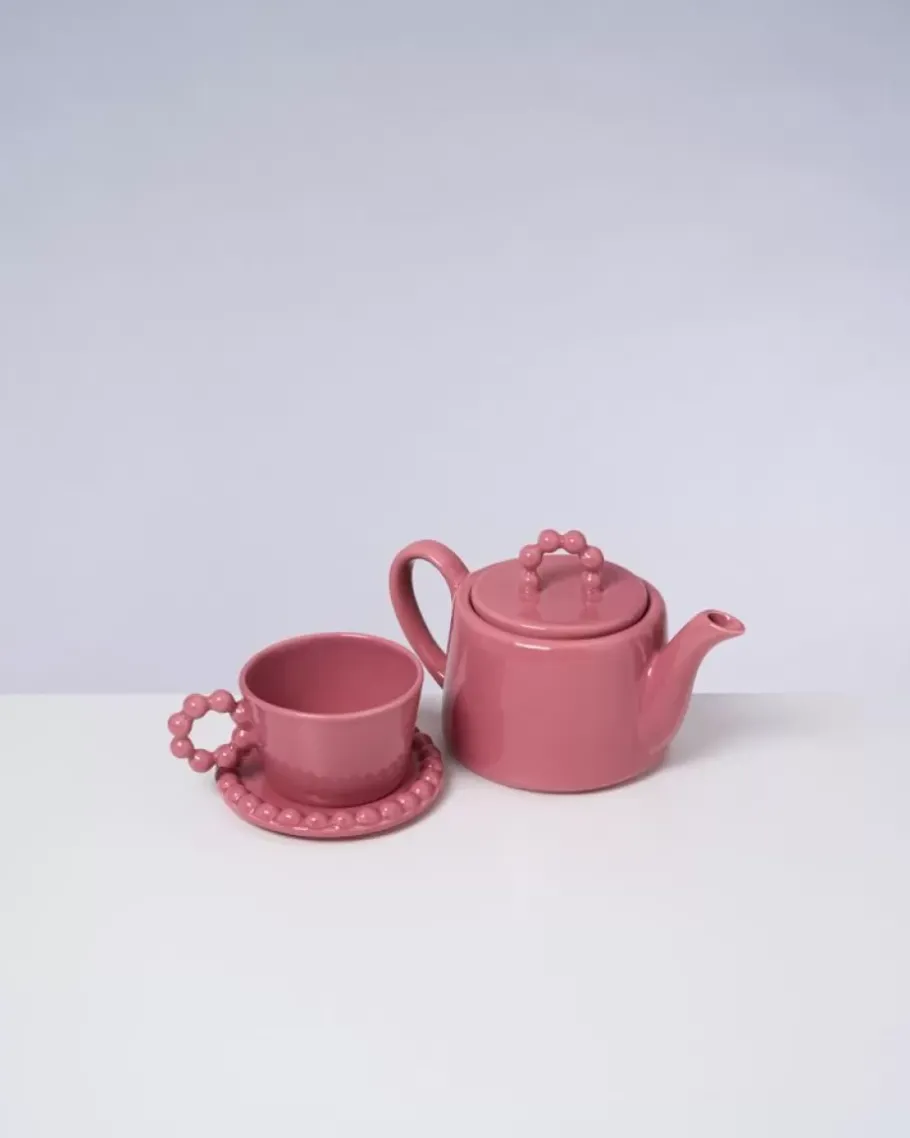 Store Seia Teekanne Flor Rosa Teekannen