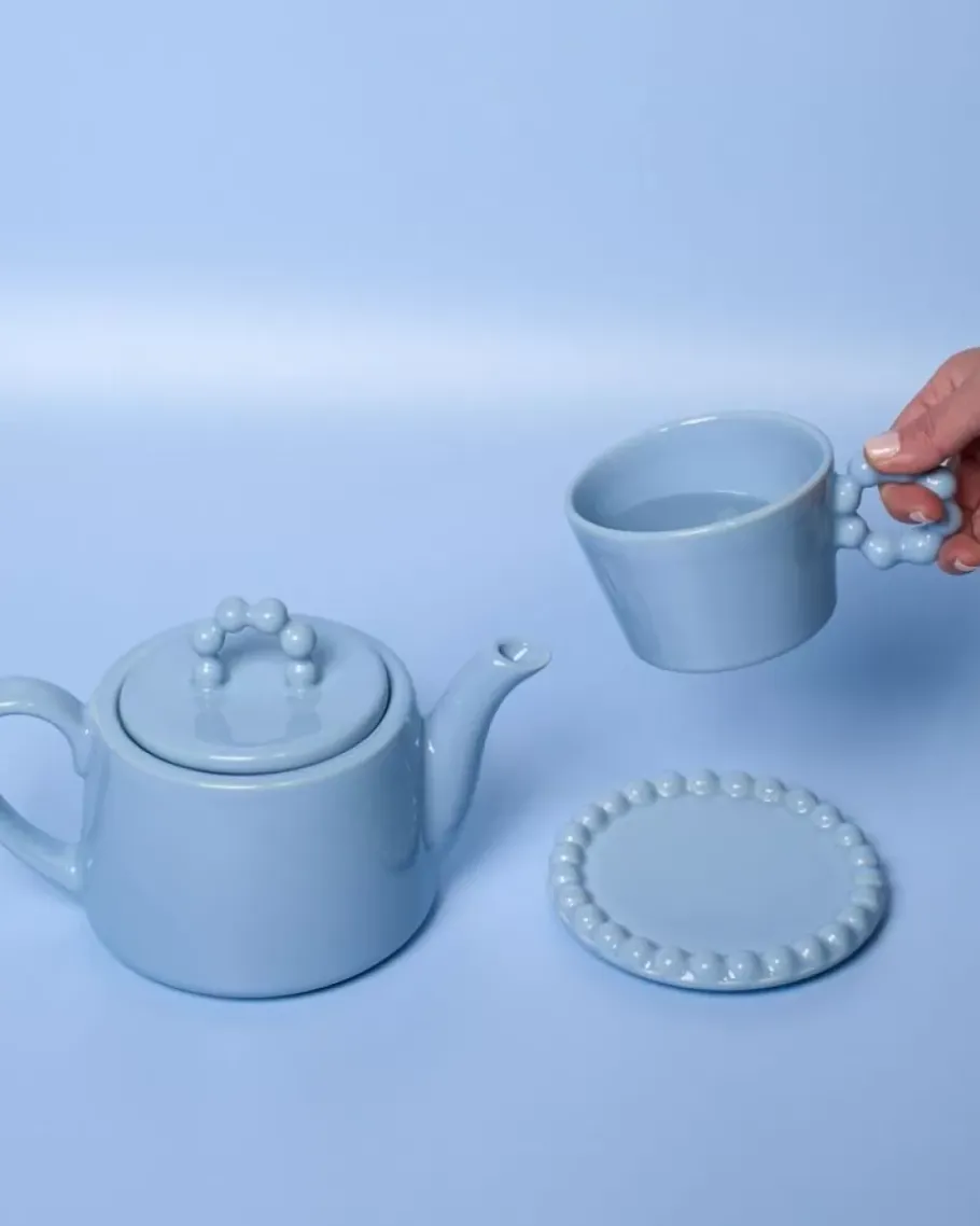 Best Sale Seia Untertasse Flor Hellblau Tassen & Becher