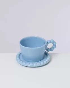 Best Sale Seia Untertasse Flor Hellblau Tassen & Becher