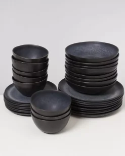 Best Sintra Schwarz - 32 Teiliges Set Geschirr Sets
