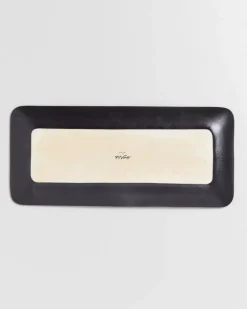 Store Sintra Servierplatte L Modern Schwarz Servierplatten