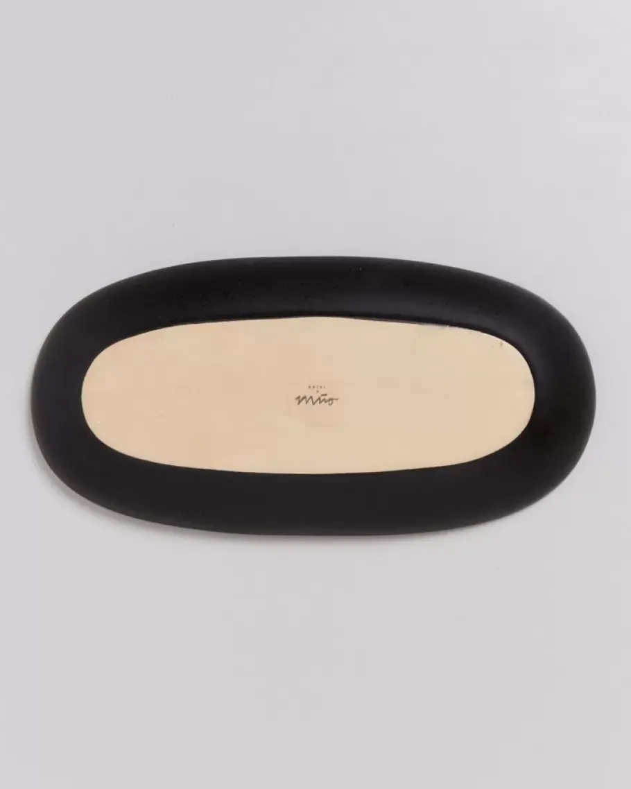 Best Sale Sintra Servierplatte L Schwarz Servierplatten
