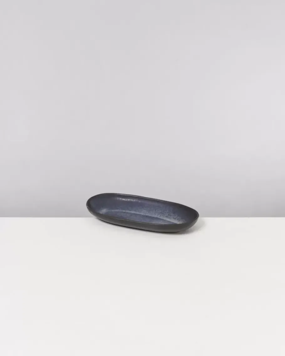 Fashion Sintra Servierplatte M Schwarz Servierplatten