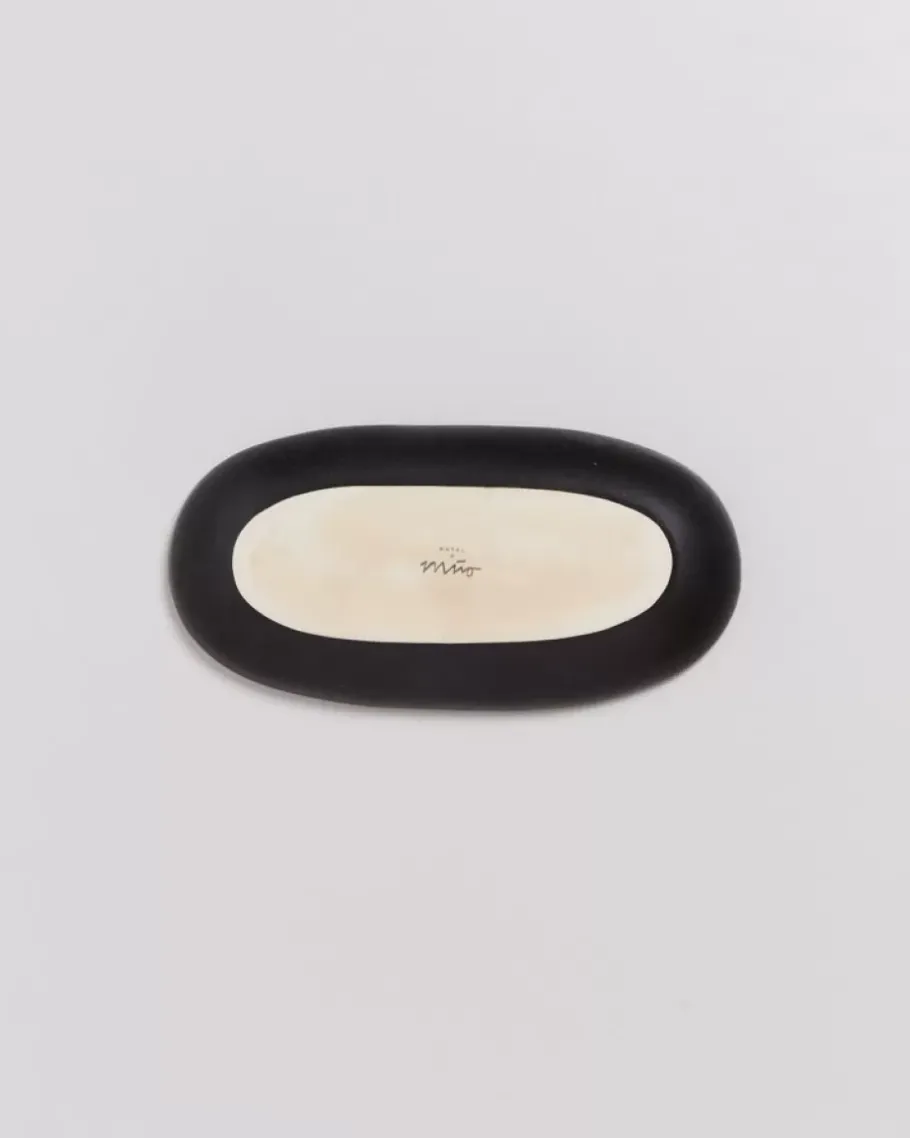 Fashion Sintra Servierplatte M Schwarz Servierplatten
