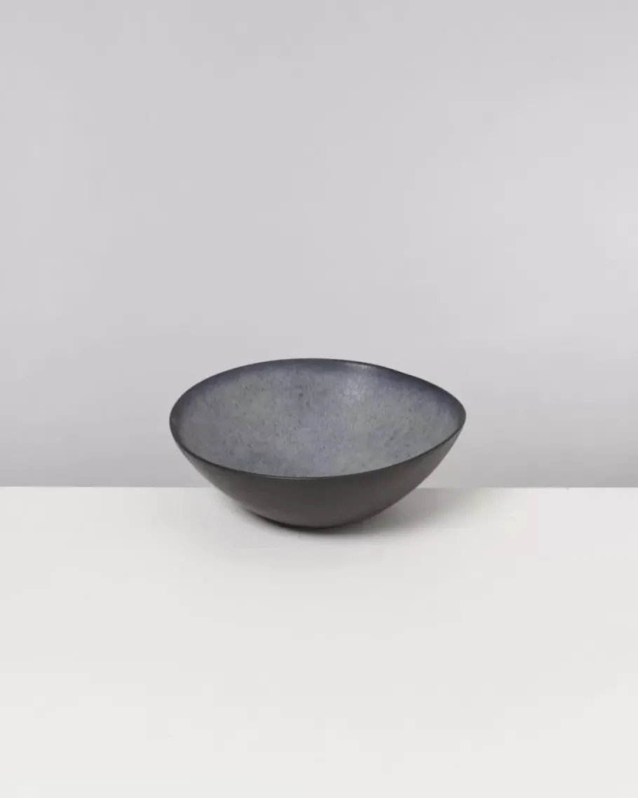 Fashion Sintra Servierschale Klein Flach Schwarz Obstschalen