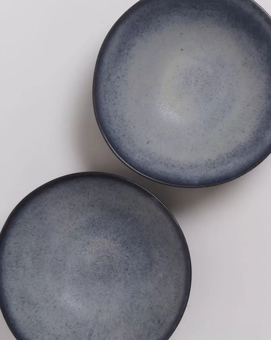 Fashion Sintra Servierschale Klein Flach Schwarz Obstschalen