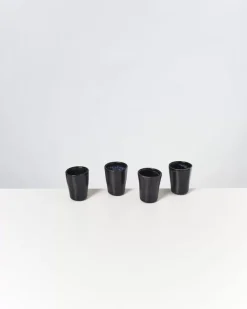 New Turmalina 4Er Set Espressobecher Schwarz 4 Teilige Sets