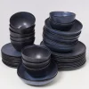 Best Turmalina Schwarz - 40 Teiliges Set Geschirr Sets