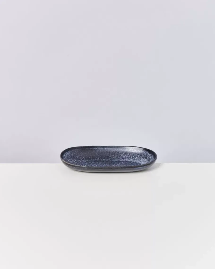 Clearance Turmalina Servierplatte M Schwarz Schmuckschälchen