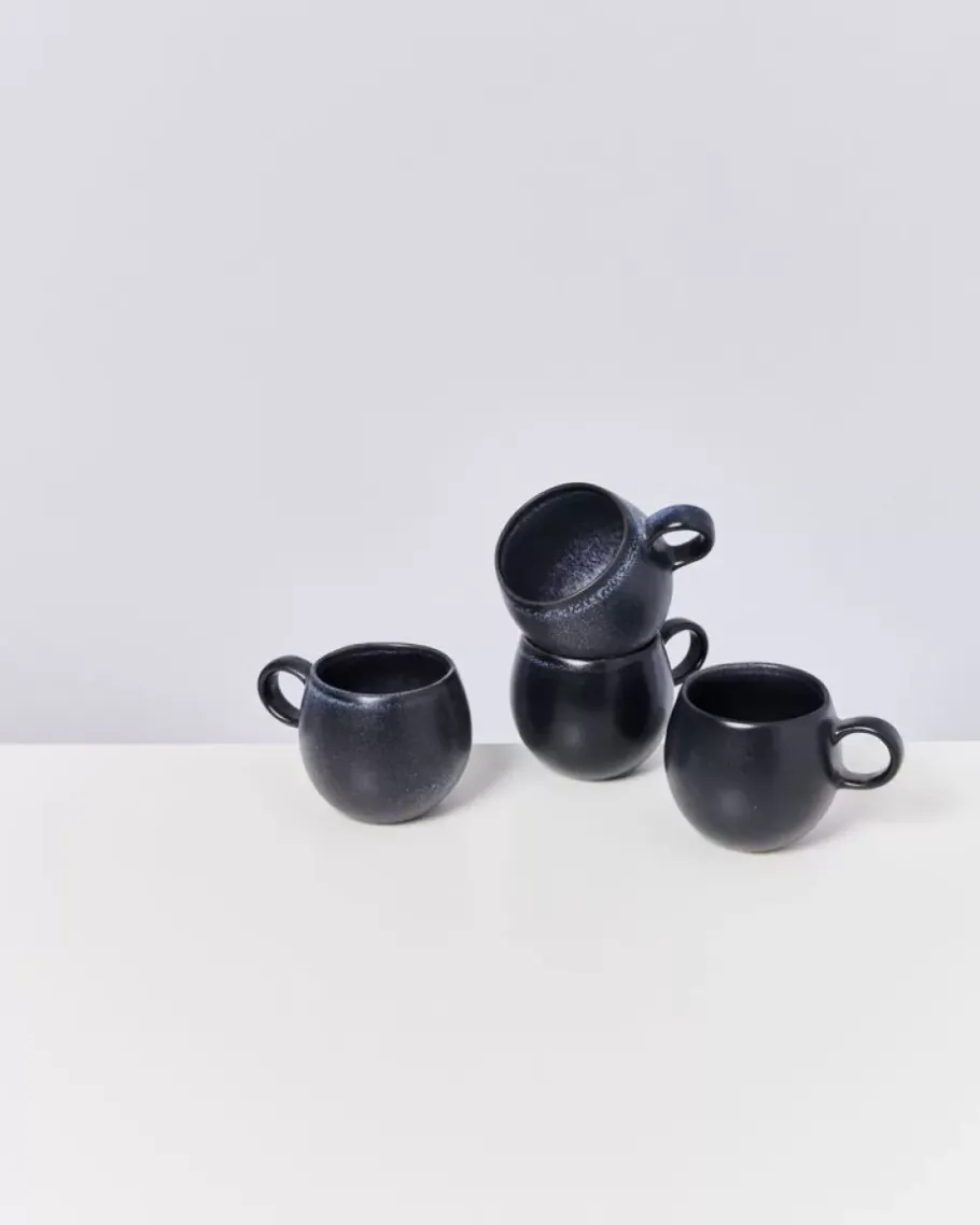 New Turmalina Tasse Klein Schwarz Kleine Tassen