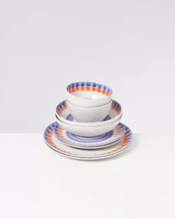 Shop Verao Blau Orange - 8 Teiliges Set 8 Teilige Sets