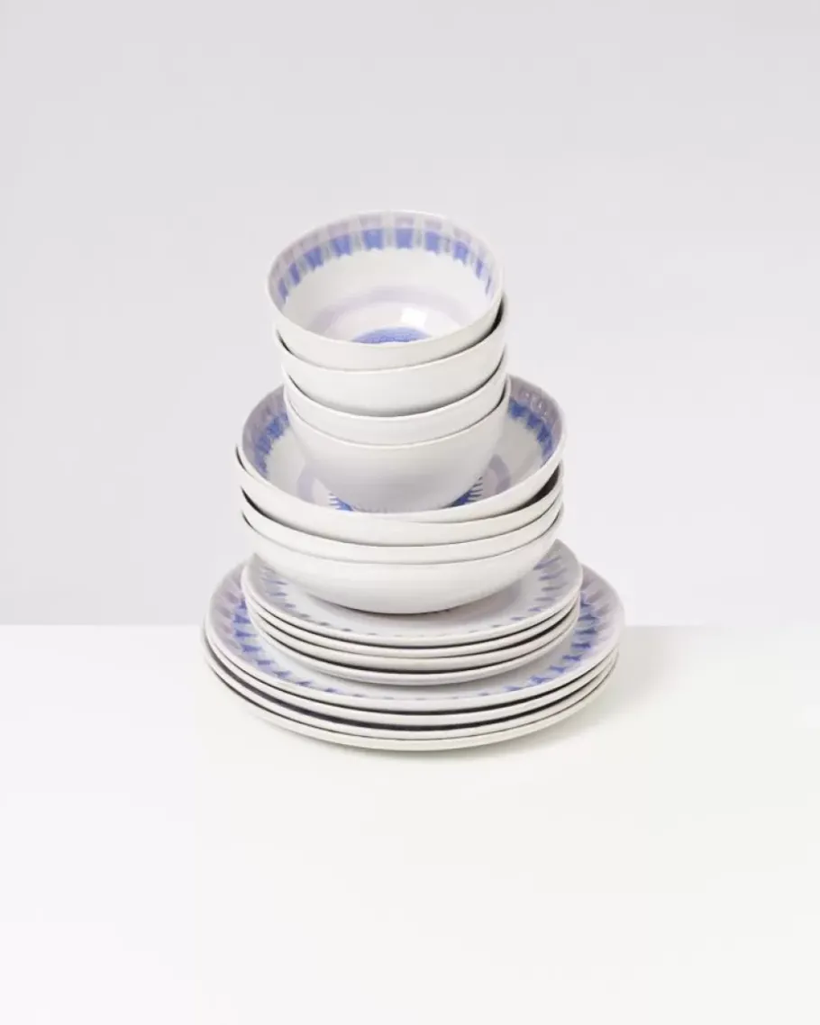 Fashion Verao Lila Blau - 16 Teiliges Set 16 Teilige Sets