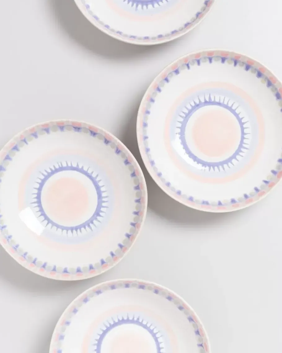 Best Sale Verao Pastateller Rosa Blau Pastaschalen