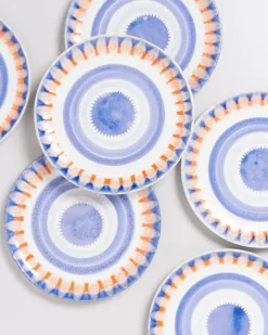 Best Sale Verao Teller Klein Blau Orange Kleine Teller