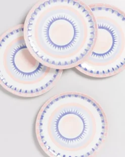 Flash Sale Verao Teller Klein Rosa Blau Kleine Teller